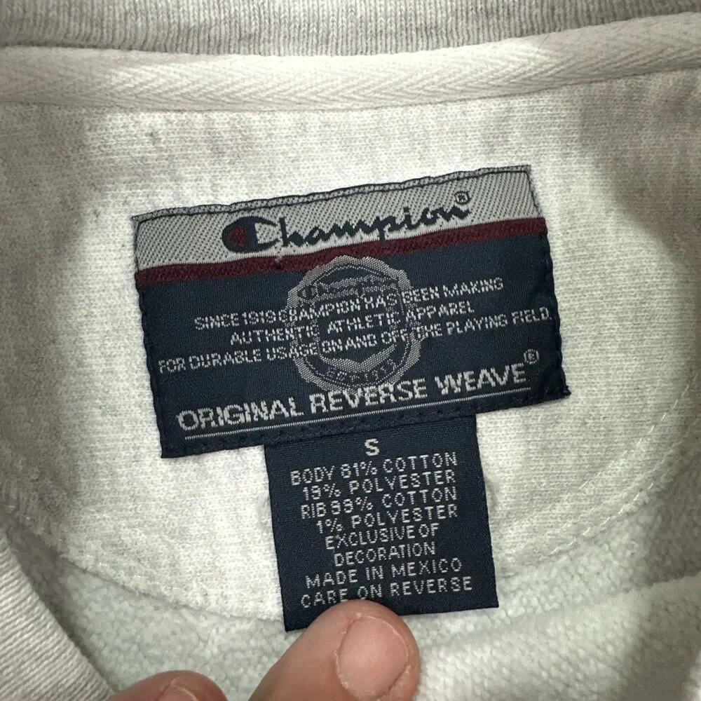 Washington University In St. Louis Champion Reverse Weave Mens Small Gray - Picture 7 of 8